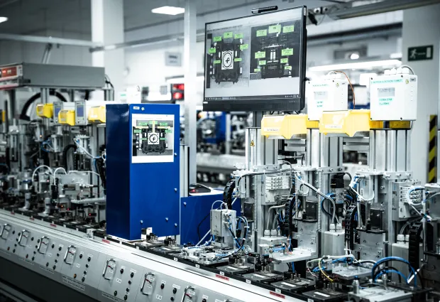 Oddělení mechatroniky Partec Eurotec
